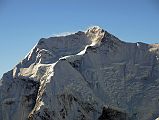 
Annapurna II Close Up From Chulu Far East Summit Panorama
